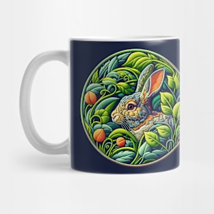 Bunny Hiding in Spring Mug